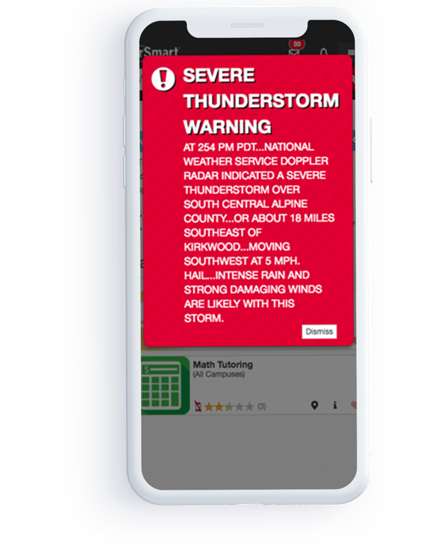 Mobile Device OneCampusALERT